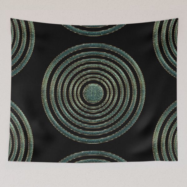 Item preview, Glitter glamor circle pattern designed and sold by Xarah.