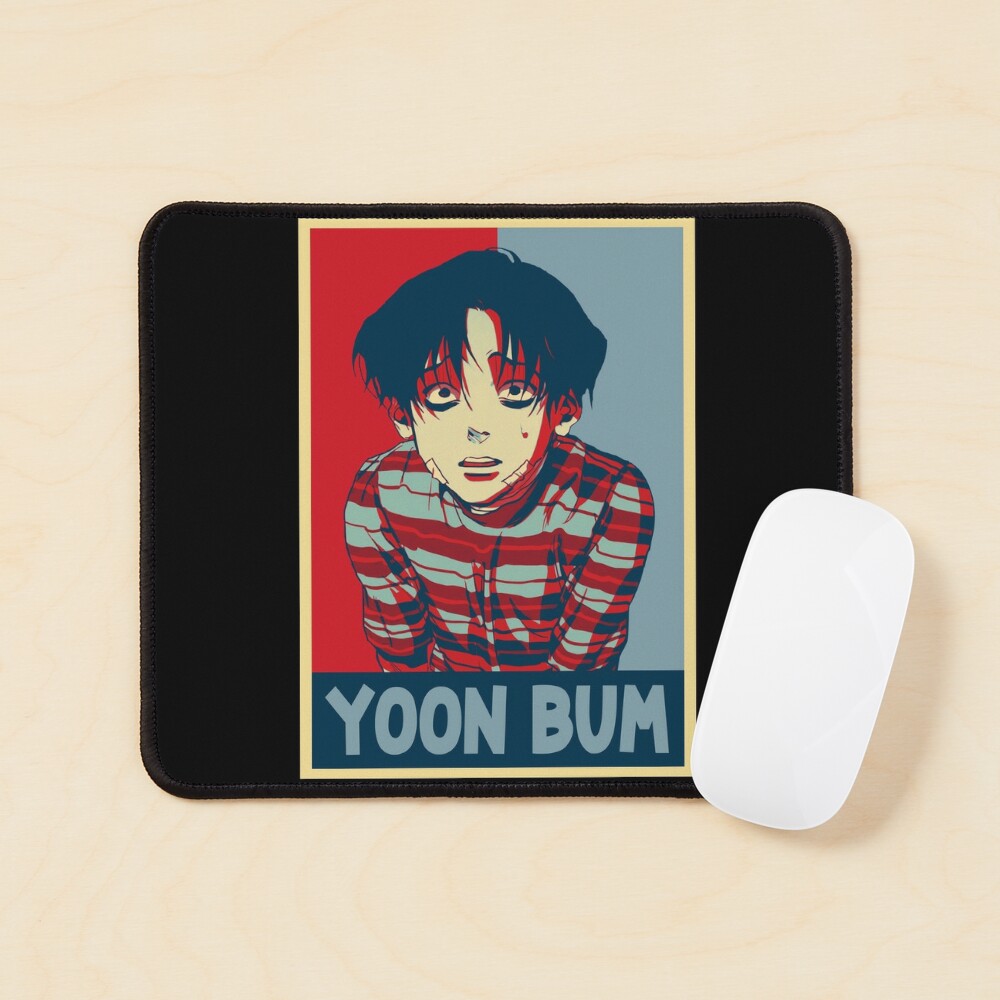 Killing Art Stalking Manhwa Character Yoon Bum Spiral Notebook for Sale by  KellyJanine7