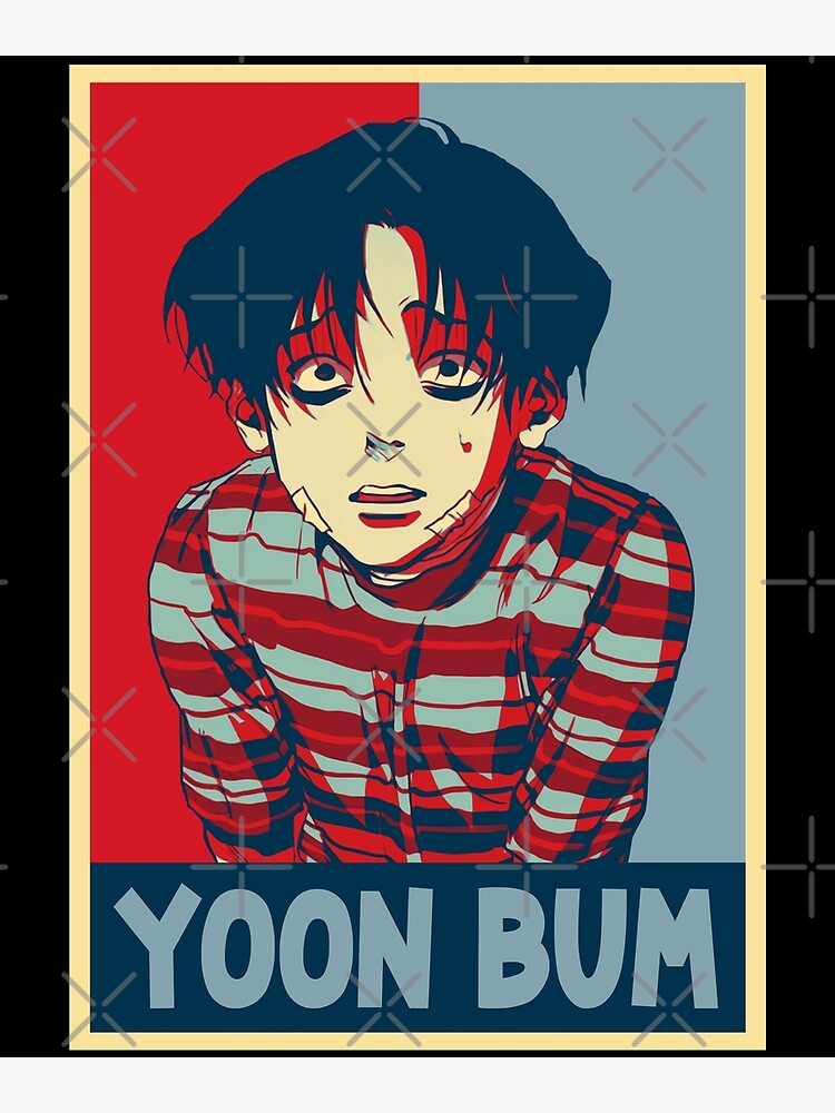 Killing Art Stalking Manhwa Character Yoon Bum Spiral Notebook for Sale by  KellyJanine7