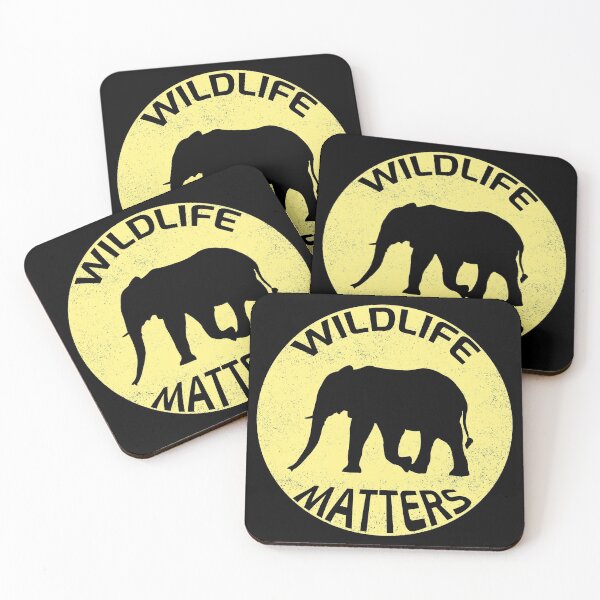 Item preview, Wildlife matters design with a elephant. protect the elephants, protect the wildlife! designed and sold by NobelFashion.