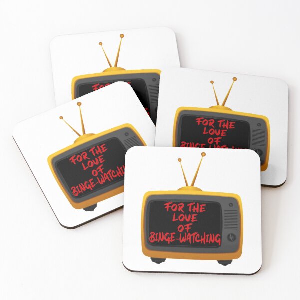 Item preview, For the love of binge-watching designed and sold by CoolArtByMboya.