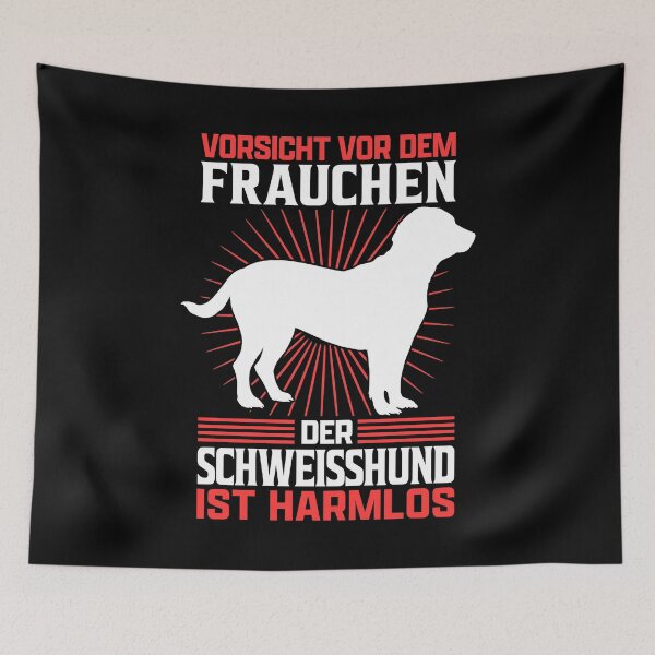 Item preview, Hannoverscher Schweißhund mistress hunting dog designed and sold by madgrfx.