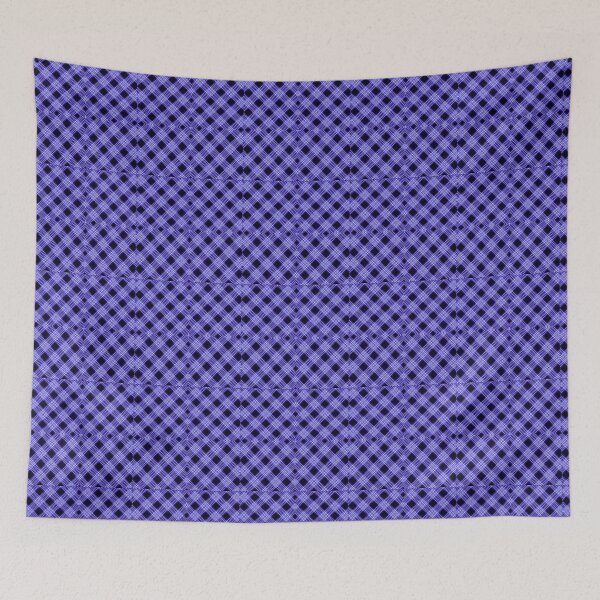 Item preview, Purple Abstract Fall Plaid Art Design designed and sold by Zareen Sayyed.
