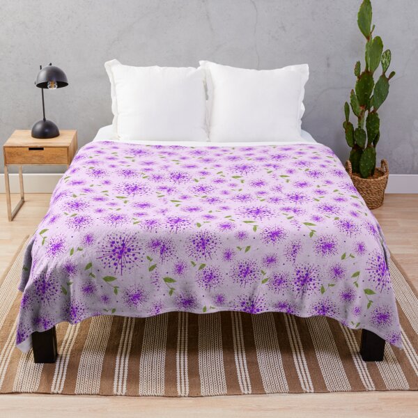 Item preview, Purple Dandelions designed and sold by KrisInStitches.
