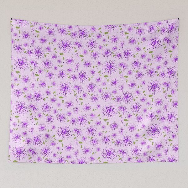Item preview, Purple Dandelions designed and sold by KrisInStitches.