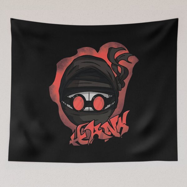 Item preview, Madness combat hank head graffiti designed and sold by Ruvolchik.