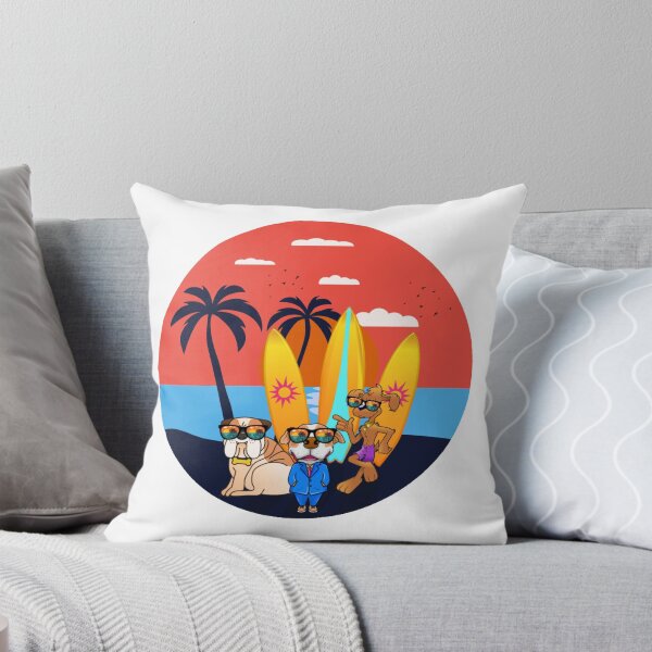 Item preview,  Dog On Surfboard - dogs friends on the surfboard designed and sold by emotions23.