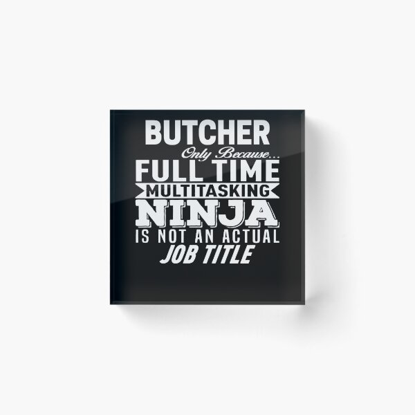 Item preview, Butcher designed and sold by clickmostro.