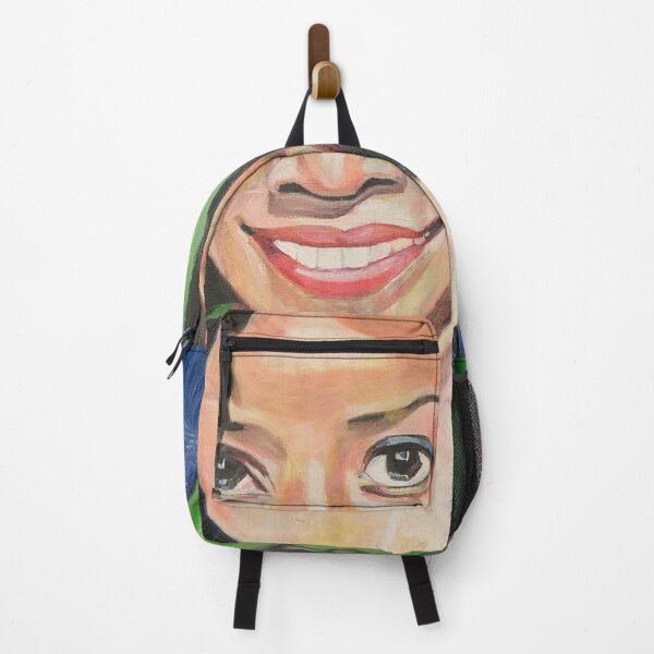 Item preview, That Smile, an acrylic portrait designed and sold by Art With Impact – Statement Art & Apparel for Deep Thinkers.