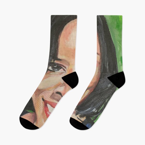 Item preview, That Smile, an acrylic portrait designed and sold by Art With Impact – Statement Art & Apparel for Deep Thinkers.