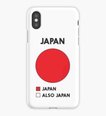 Funny Japan Pie Chart iPhone Case/Skin