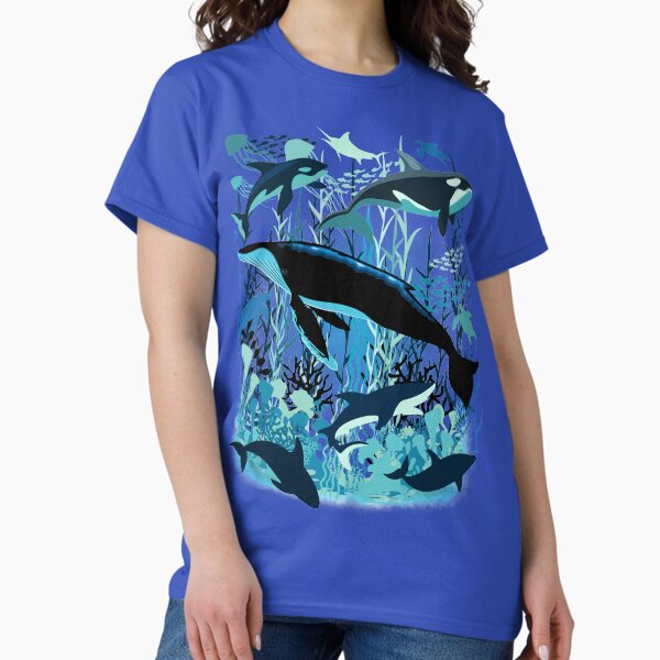 Item preview, Sealife Blue Shades Dream Underwater Scenery designed and sold by BluedarkArt.