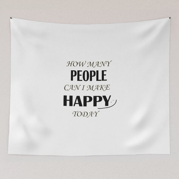 Item preview, How many people can I make smile today designed and sold by Mahisterha.