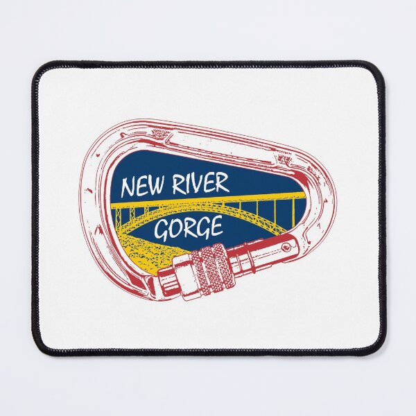 Item preview, New River Gorge Climbing Carabiner designed and sold by Esskay Designs.