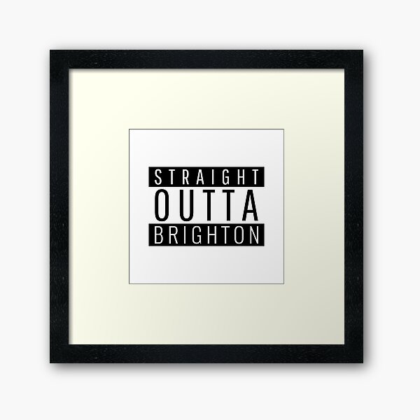 Item preview, Straight Outta Brighton Colorado  designed and sold by Teelogic.