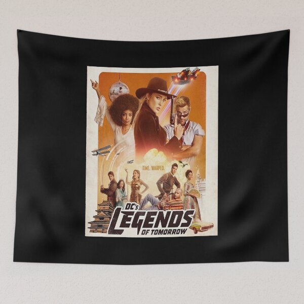 Item preview, Legends Of Tomorrow Movie With Alien Characters Legends Of Tomorrow Season Retro designed and sold by LegendTomorrowe.