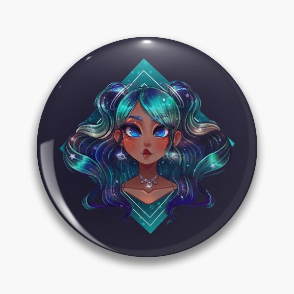 Item preview, Galaxy hair girl designed and sold by KiwiCandyDreams.