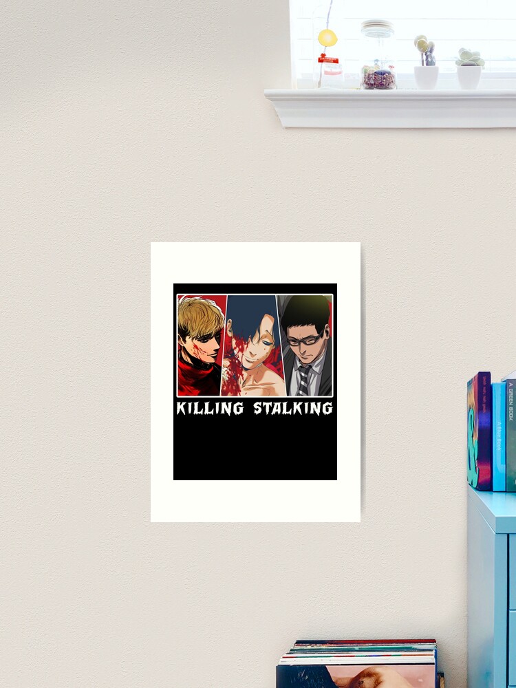 Korean Manhwa Killing Stalking Main Characters Art Board Print for Sale by  KellyJanine7