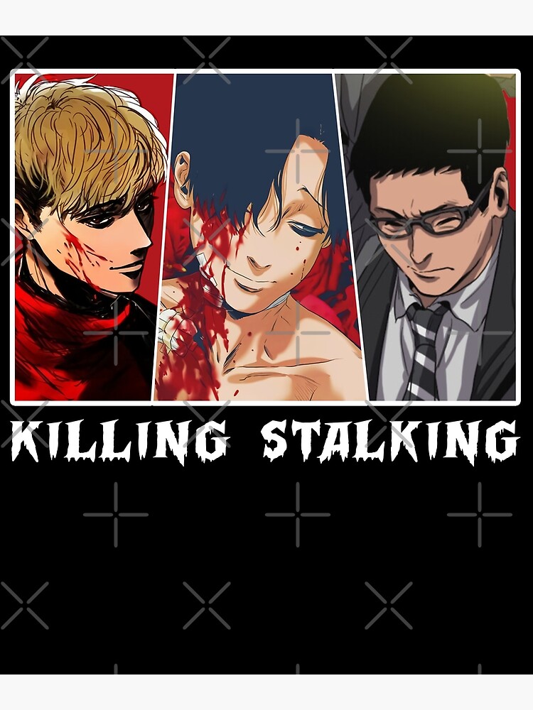Korean Manhwa Killing Stalking Main Characters | Photographic Print