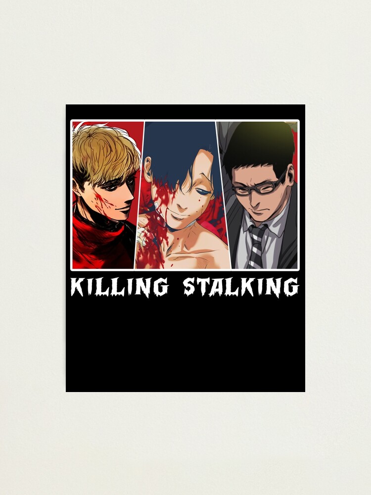 Korean Manhwa Killing Stalking Main Characters Art Board Print for Sale by  KellyJanine7