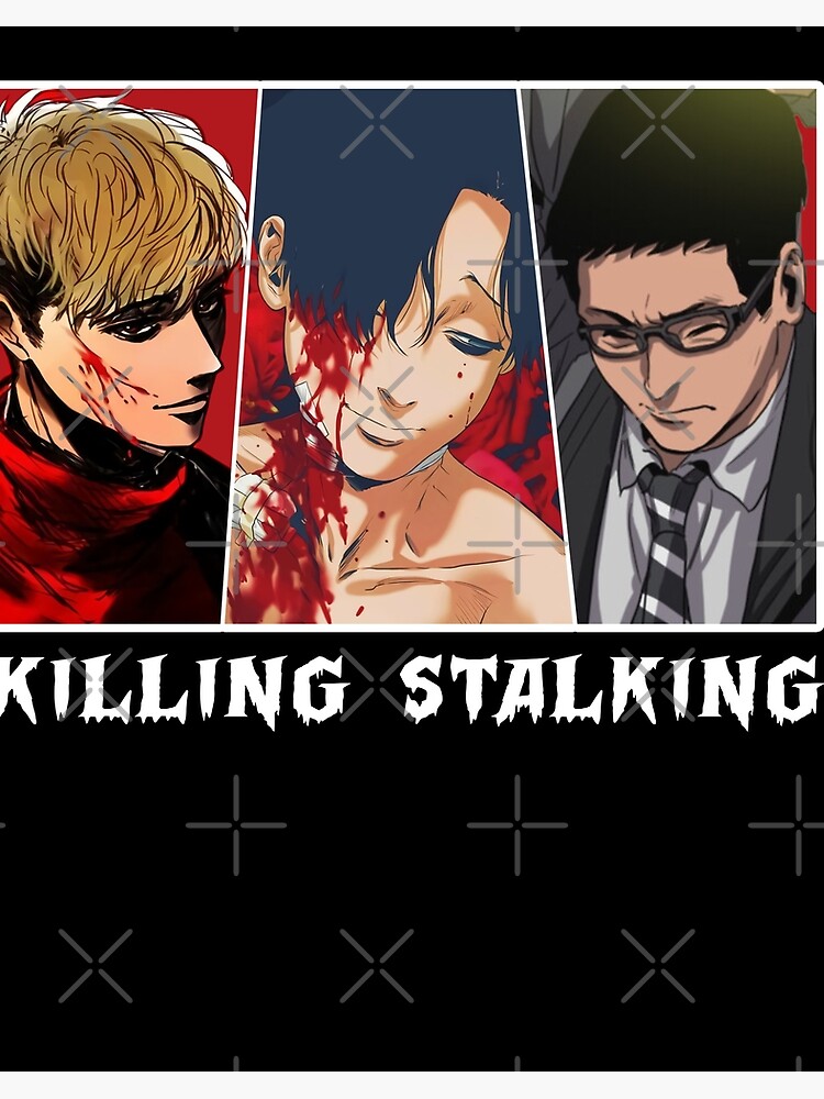 Korean Manhwa Killing Stalking Main Characters Art Board Print for Sale by  KellyJanine7