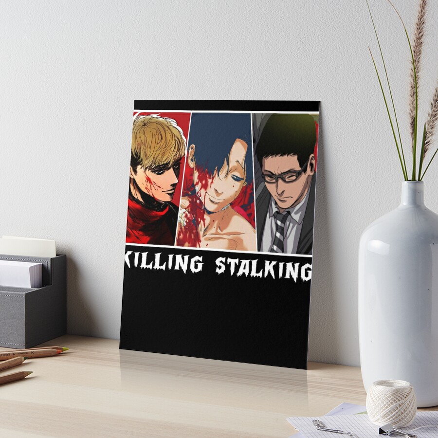 Korean Manhwa Killing Stalking Main Characters Art Board Print for Sale by  KellyJanine7
