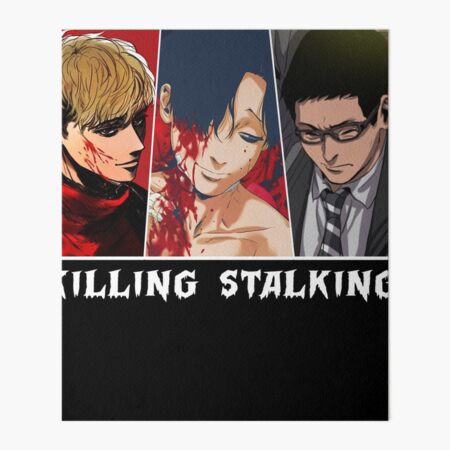 Killing Art Stalking Manhwa Character Yoon Bum Spiral Notebook for Sale by  KellyJanine7