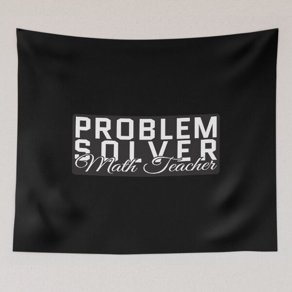 Item preview, Math Teacher Problem Solver designed and sold by Styler Design.
