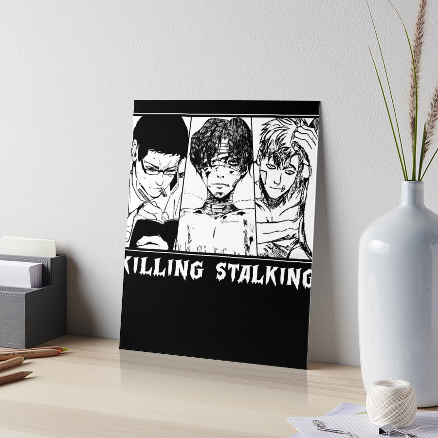 Korean Manhwa Killing Stalking Main Characters Art Board Print for Sale by  KellyJanine7