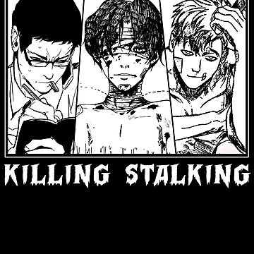 Korean Manhwa Killing Stalking Main Characters Art Board Print for Sale by  KellyJanine7