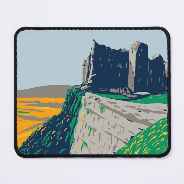 Item preview, Carreg Cennen Castle In Brecon Beacons National Park UK designed and sold by Ermland-LabeL.