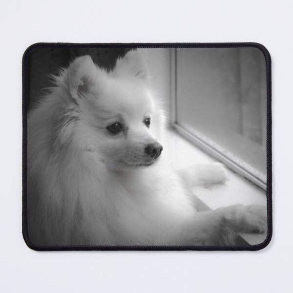 Item preview, Japanese Spitz On Watch designed and sold by KarenWoodArt.