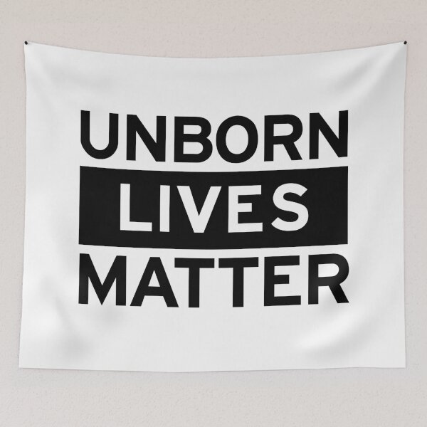 Item preview, Unborn Lives Matter designed and sold by Reformed-Brony.