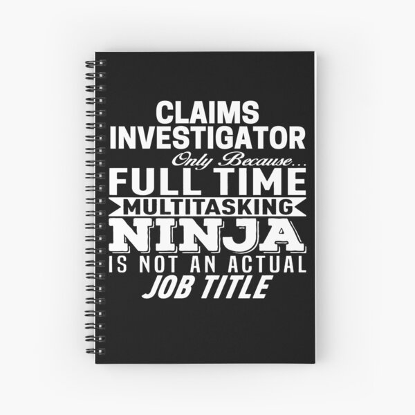 Item preview, Claims investigator designed and sold by clickmostro.