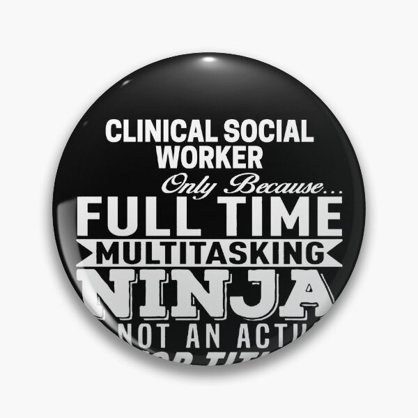 Item preview, Clinical Social Worker designed and sold by clickmostro.