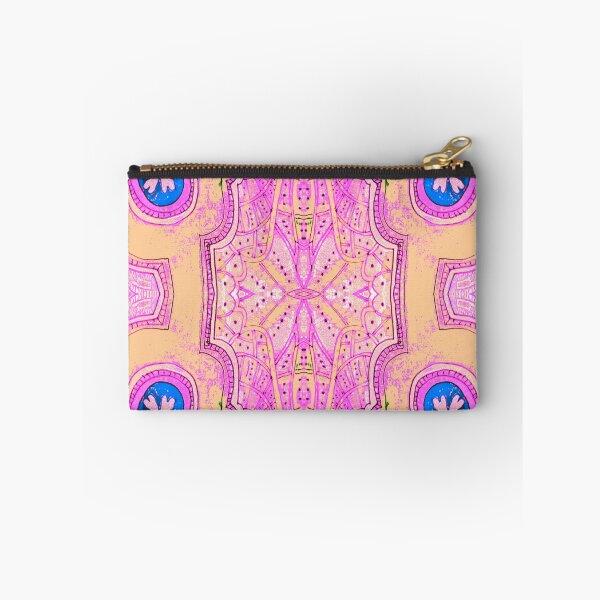 Item preview, pink floral cartouchie pattern designed and sold by Nickdavisinghe.