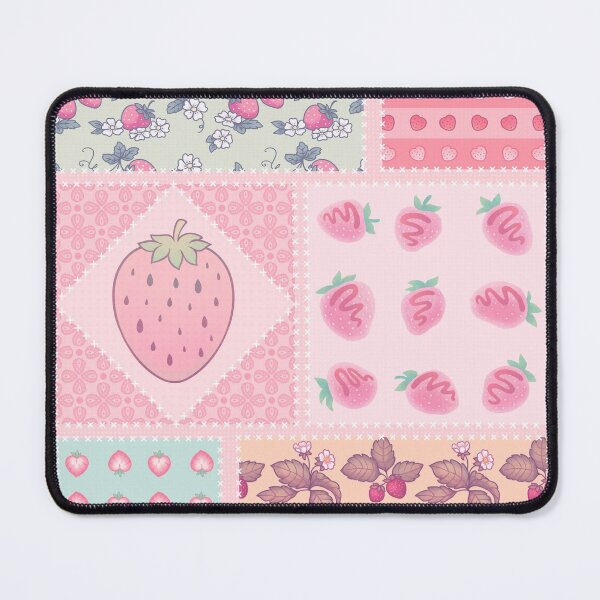 Item preview, Strawberry Patchwork designed and sold by doomed-dreamer.