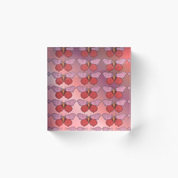 Item preview, Butterflies on pink background :) designed and sold by RandomGoodies.