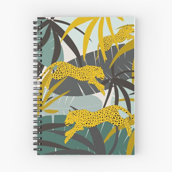 Item preview, Jungle Jump Leopards designed and sold by mirimo.