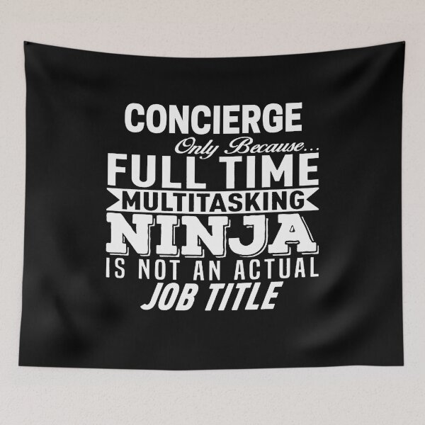 Item preview, Concierge designed and sold by clickmostro.