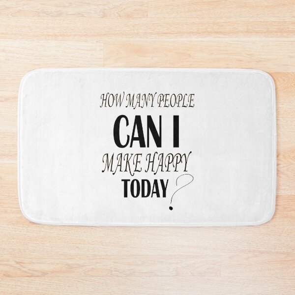 Item preview, How many people can I make smile today designed and sold by Mahisterha.