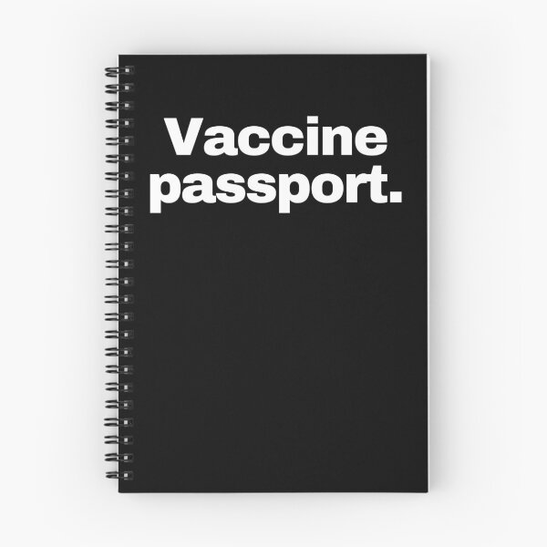 Item preview, Vaccine passport designed and sold by BlueMistral.
