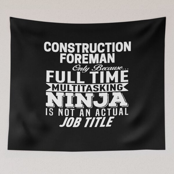 Item preview, Construction foreman designed and sold by clickmostro.