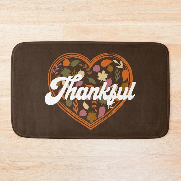 Item preview, Thankful Fall Leaves in Heart Thanksgiving designed and sold by Krysanthe.