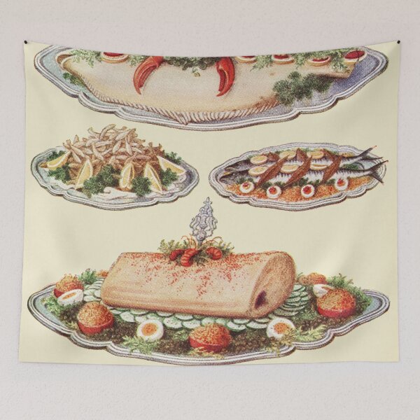 Item preview, Vintage Fish Poster designed and sold by redoARTstore.