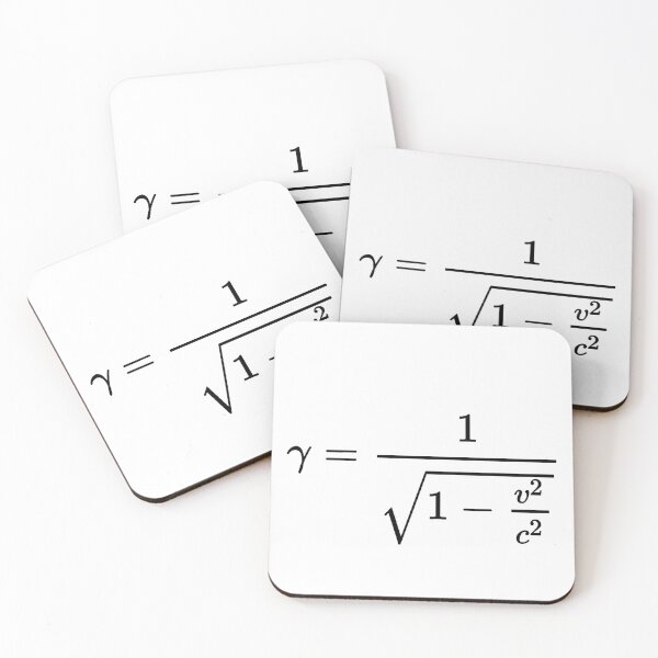 Item preview, lorentz factor, special relativity and physics designed and sold by NoetherSym.