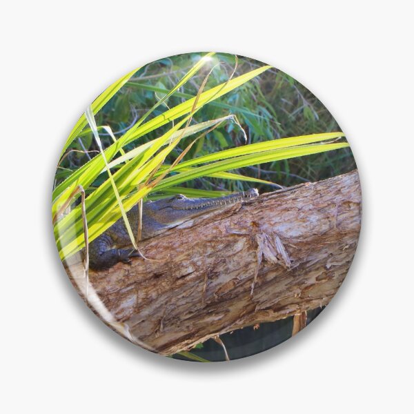 Item preview, Crocodile on a log, Ord River, Western Australia  designed and sold by FranWest.