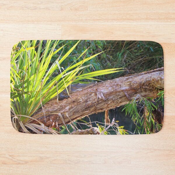Item preview, Crocodile on a log, Ord River, Western Australia  designed and sold by FranWest.