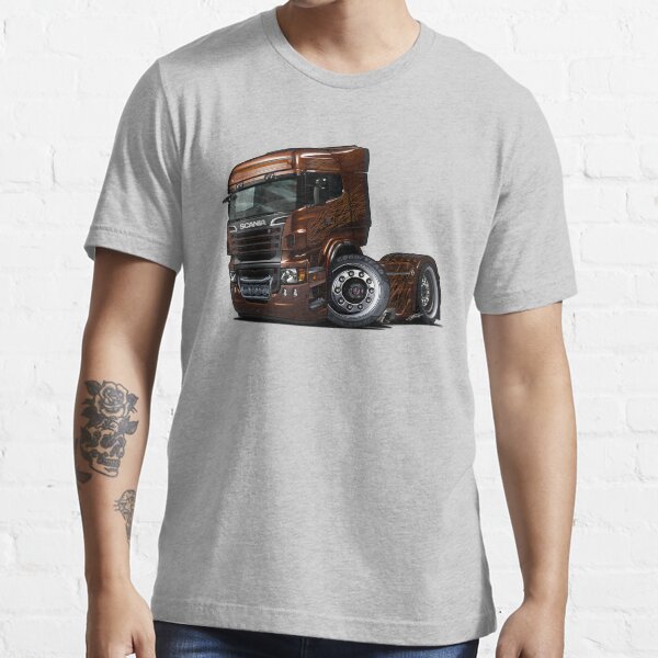 Scania R730 V8 Schwarz Bernstein 1/100 Essential T-Shirt
