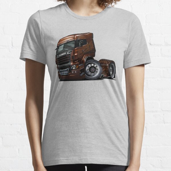 Scania R730 V8 Noir Ambre 1/100 T-shirt essentiel